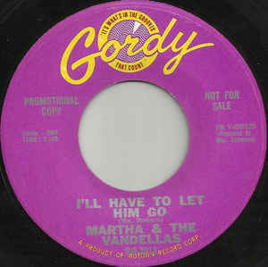 martha - i'll have to let him go